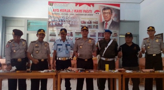 100 Personel Gabungan Geledah Lapas Pasuruan