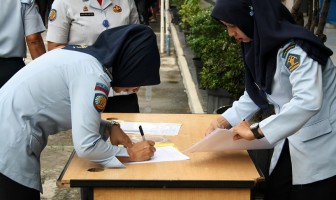 Petugas Rutan Jaktim Berikrar Perangi Narkoba