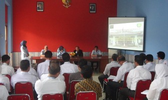 Peserta Diklat Sertifikasi Hakim Belajar di LPKA Tangerang