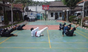 Rutan Rangkasbitung Genjot Latihan Pencak Silat Jelang Peresmian Pemasyarakatan Produktif
