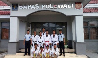 Mau Latihan Taekwondo? Di Bapas Polewali Saja