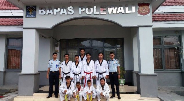 Mau Latihan Taekwondo? Di Bapas Polewali Saja