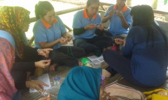 10 WBP Lapas Wanita Lampung Dapat Ilmu Merajut