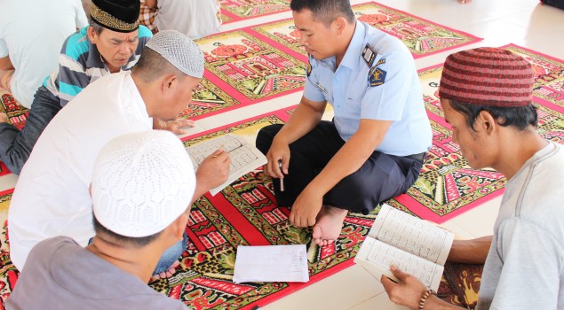 Bimbing Napi, Lapas Narkotika Palembang Gandeng Pesantren