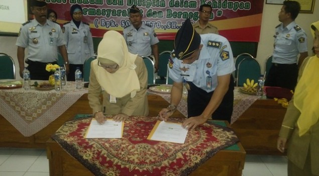 Kerjasama dengan Akper, Lapas Lamongan Tingkatkan Pelayanan Kesehatan WBP