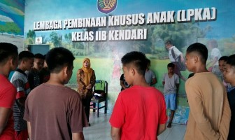 Hilangkan Trauma, ABH LPKA Kendari Dapat Pendampingan
