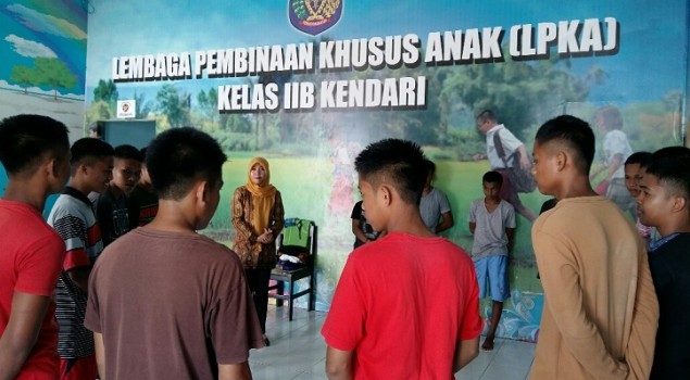 Hilangkan Trauma, ABH LPKA Kendari Dapat Pendampingan