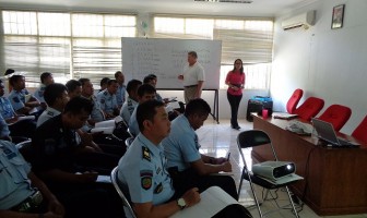 100 Petugas Lapas se-NK & Cilacap Ikuti Diklat Standar Penindakan Gangguan Kamtib