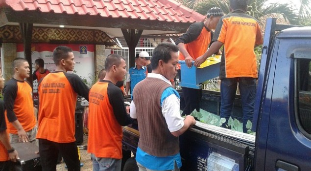 Rutan Pandeglang Kirim Delegasi ke Pameran Pemasyarakatan Produktif