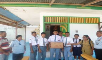 WBP Lapas Tual Dapat Bantuan Kebutuhan Alat Sanitasi