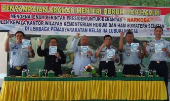 Kanwil Sumatera Selatan Perang Terhadap Narkoba
