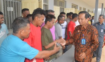 Kakanwil Maluku Kunjungi Gedung Baru Rutan Saumlaki