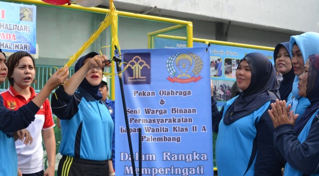 Porseni Lapas Wanita Palembang Resmi Dibuka