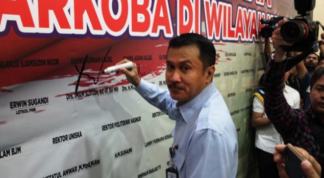 Kemenkumham Kalimantan Selatan Berkomitmen Memberantas Narkoba