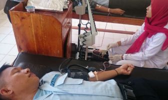 Lapas Banyuasin Kumpulkan 70 Kantong Darah Peringati Hari Pemasyarakatan