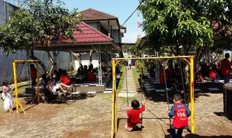 Lapas Narkotika Lubuklinggau Sediakan Taman Bermain untuk Pengunjung Anak