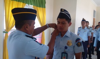Karutan Pinrang Lantik dan Ingatkan Anggotanya Bahaya Narkoba