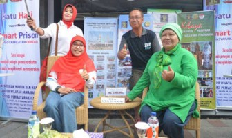 Mengenalkan Pemasyarakatan di Car Free Day Bandung