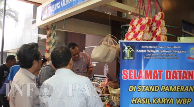 Kemenkumham Riau Bawa Hasil Kerajinan Warga Binaan ke Kementerian Perindustrian