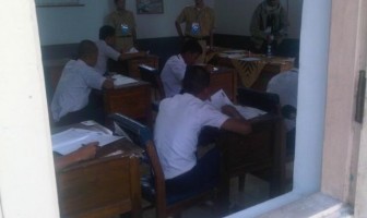 16 Pelajar Ikut UN di Lapas Anak Tangerang