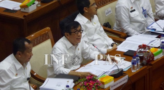 Menteri Yasonna Sebut dalam 6 Bulan Narapidana Meningkat 23 Ribu