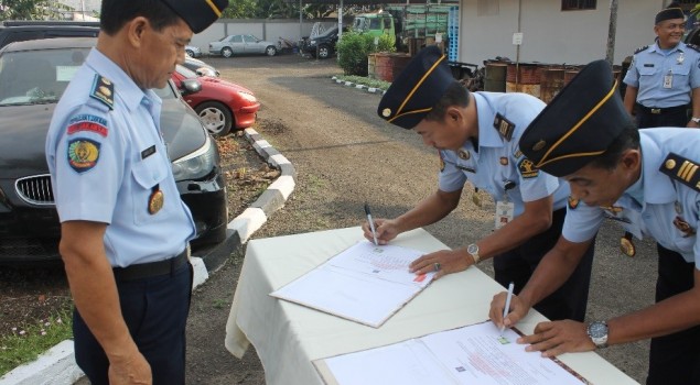 Pakta Integritas di Rupbasan Jakarta-Barat Tangerang