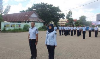 Utusan Lapas Narkotika Sungguminasa Tuntaskan Diklat Kesamaptaan