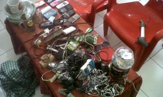 Razia di Rutan Masamba & Lapas Muara Enim, Petugas Sita Barang Terlarang