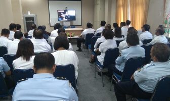 Jajaran Divpas Maluku Semangat Ikuti Kuliah Umum Menkumham via Teleconference