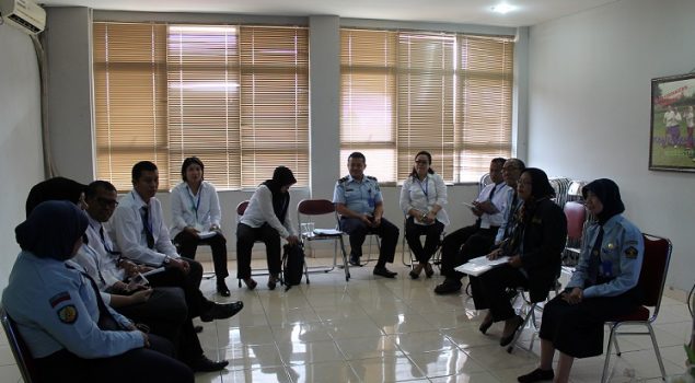 Peserta Diklat Terpadu Pelajari SPPA di Bapas Jakarta Pusat