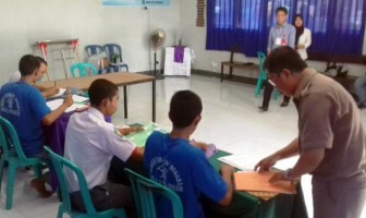 Lima Siswa Ujian Nasional di Rutan Klas I Makassar