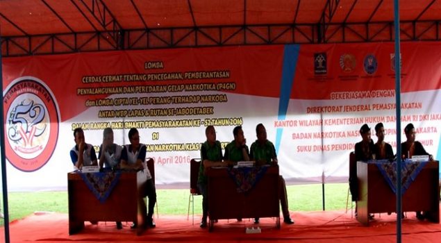 Lapas Narkotika Jakarta Gelar Lomba Cerdas Cermat WBP