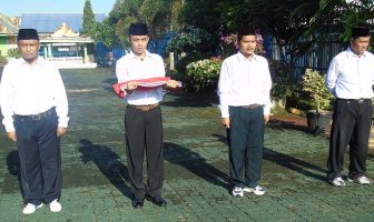 Napi Teroris Jadi Pengibar Bendera di Lapas Bandar Lampung