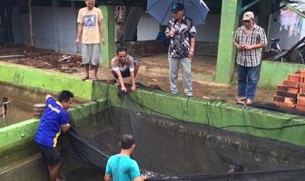 Lapas Bandar Lampung Panen Lele Sangkuriang