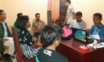 PK Bapas Pekanbaru Dampingi ABH di Polsek Kandis