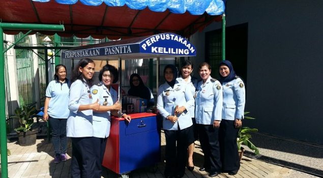 Lapas Wanita Tangerang Resmikan Laundry & Perpustakaan Keliling