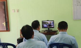 Via Teleconference, LPKA Karangasem Ikuti Rakernis PAS 2016