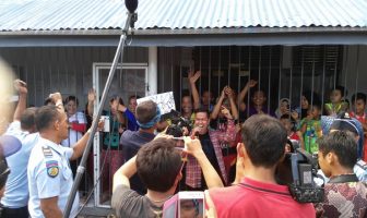 WBP Rutan Majene Dihibur Finalis Dangdut Academy 3