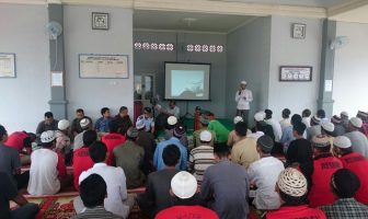 Pengajian & Doa Bersama Isi Isra Mi'raj di Lapas Narkotika Palembang