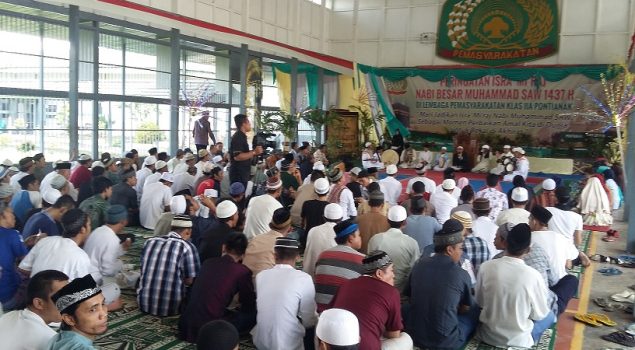 Isra Mi'raj Jadi Momen Perbaikan Diri WBP