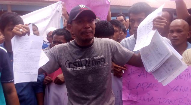 Narapidana Meulaboh Siap Menuntut ke Kemenkumham