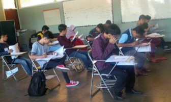 Empat Warga Binaan Lapas Balikpapan Ikuti UN Paket B