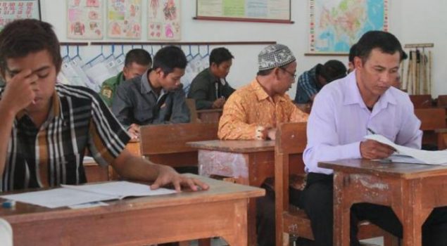 Hore... 8 Narapidana di Rutan Karimun Lulus UN Paket C
