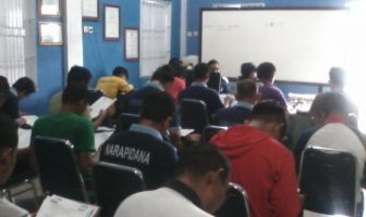 54 Warga Binaan Rutan Klas II B Sambas Jalani Ujian Paket B