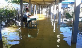 Banjir Terjang Rutan Barabai, Semua Blok Terendam Air