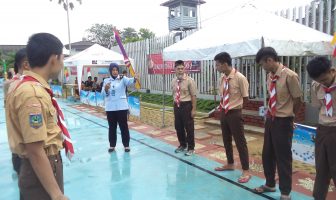 Kasi Binadik Terjun Langsung Bina Pramuka Lapas Pangkalpinang