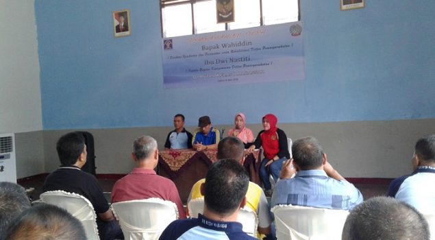 Dir. Watkes & Rehab Supervisi Penanggulangan TB/HIV di Rutan Makassar