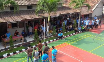 Rutan Rangkasbitung Tanamkan Disiplin WBP dengan Lomba PBB