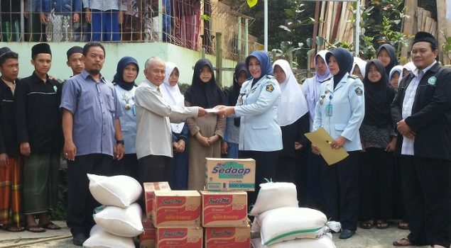 Lapas Sumedang Santuni Yayasan Pendidikan & Pondok Pesantren Al Marzuqiyyah