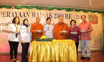 Meriahnya Peringatan Waisak di Lapas Wanita Tangerang